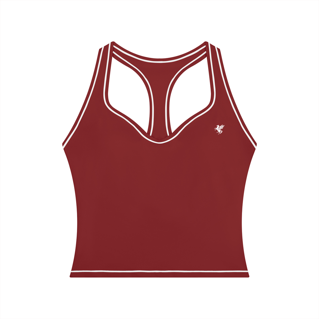 GAFAUDI Women’s Topstitching Yoga Tank Top