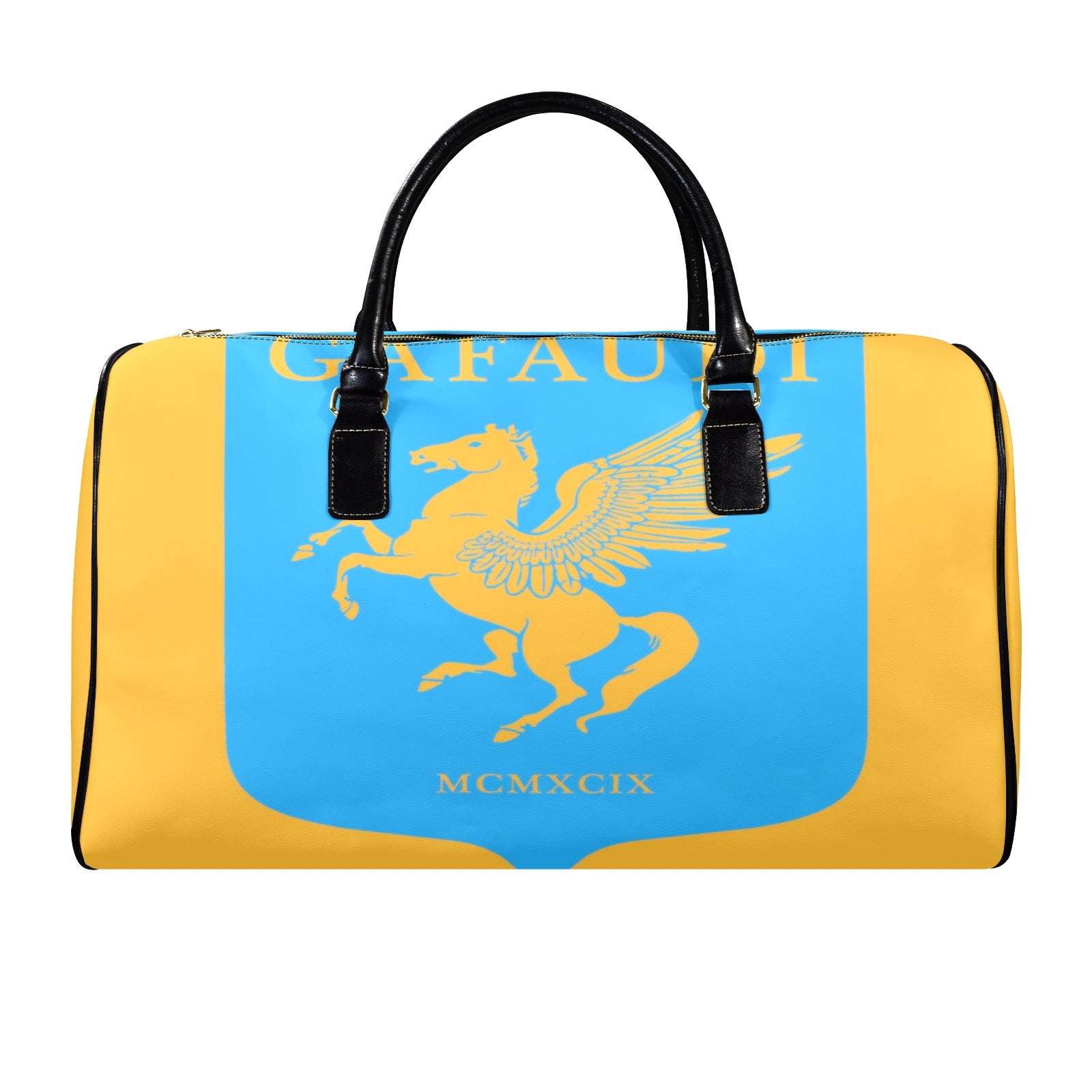GAFAUDI Leather Travel Bag-Large