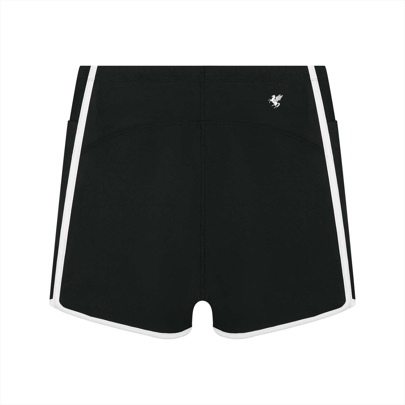 GAFAUDI Women's High Rise Color Block Yoga Shorts
