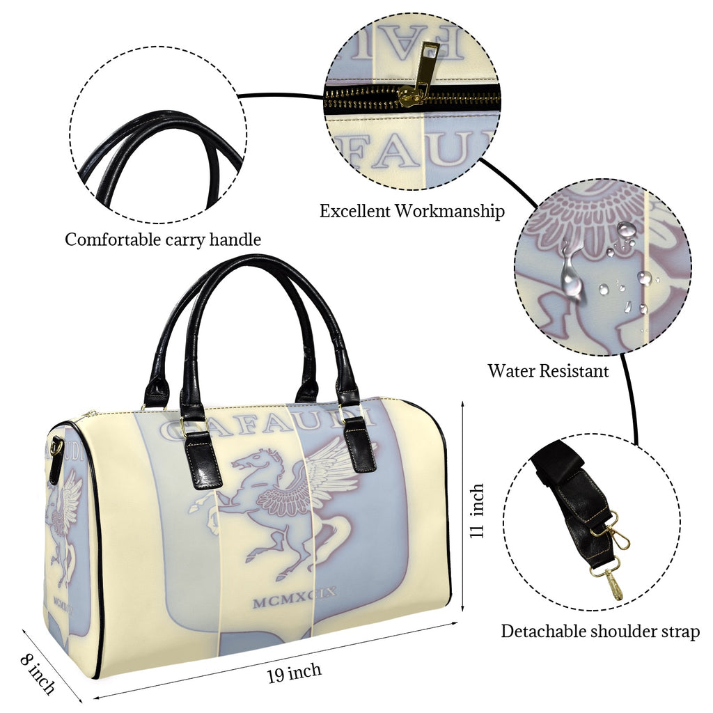 GAFAUDI Leather Travel Bag-Small