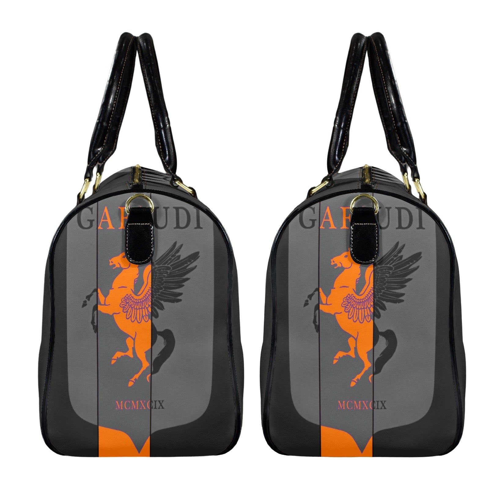 GAFAUDI Leather Travel Bag-Small