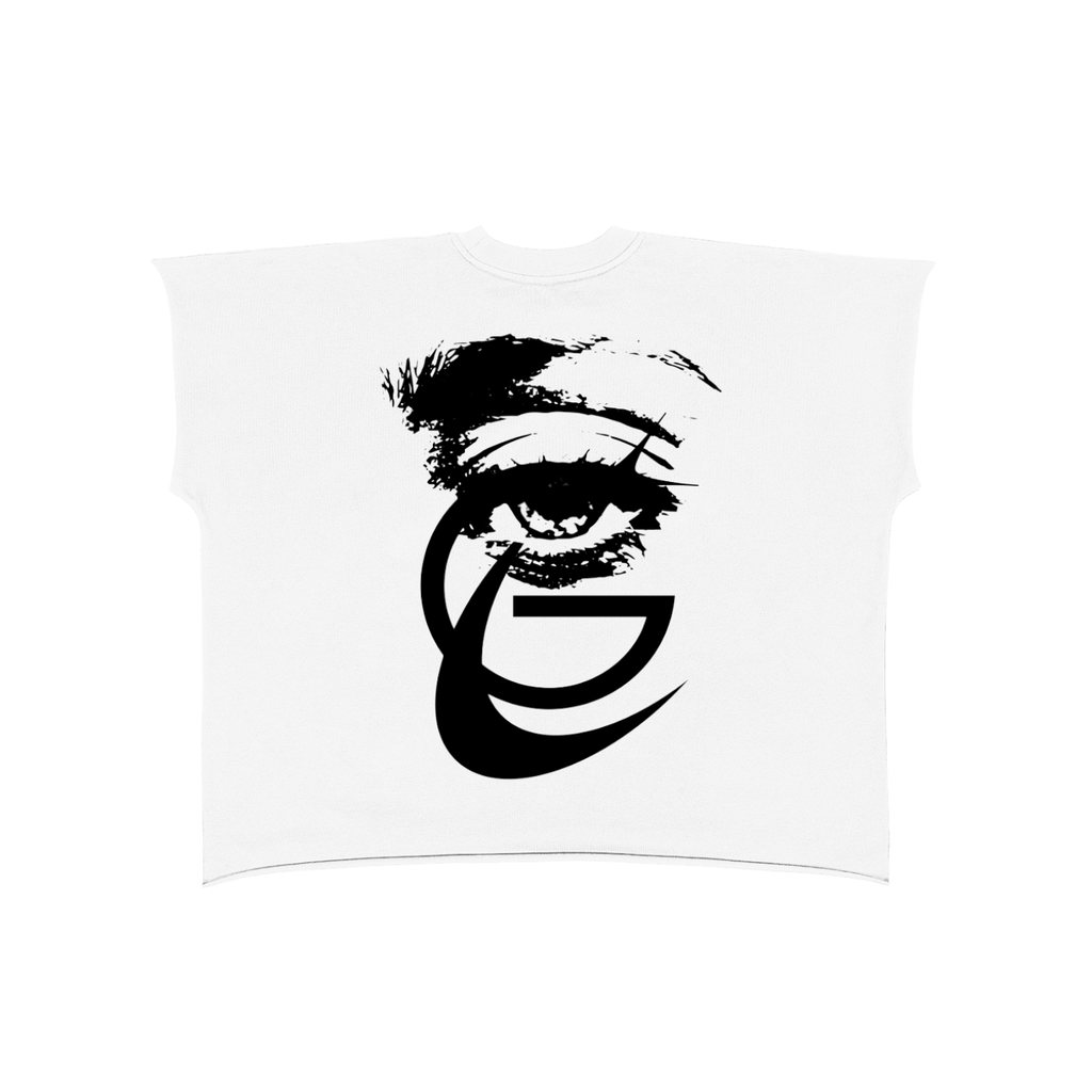 GAFAUDI "Stella Nova" Raw Edge Boxy Non-Shrink T-Shirt
