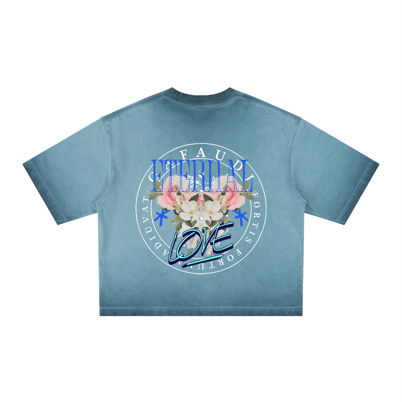 Unisex Reverse Dyed Boxy T-Shirt