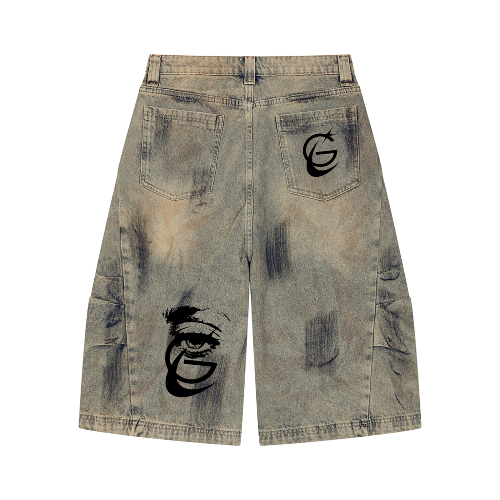 GAFAUDI "Stella Nova" Men’s Vintage Wash Demin Jeans