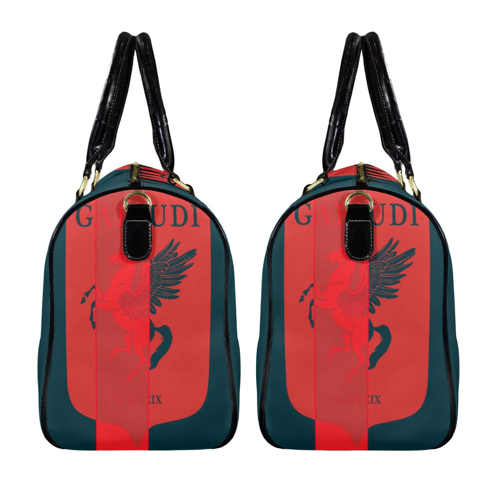 GAFAUDI Leather Travel Bag-Small