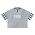 GAFAUDI Unisex Boxy Striped Soccer Jersey