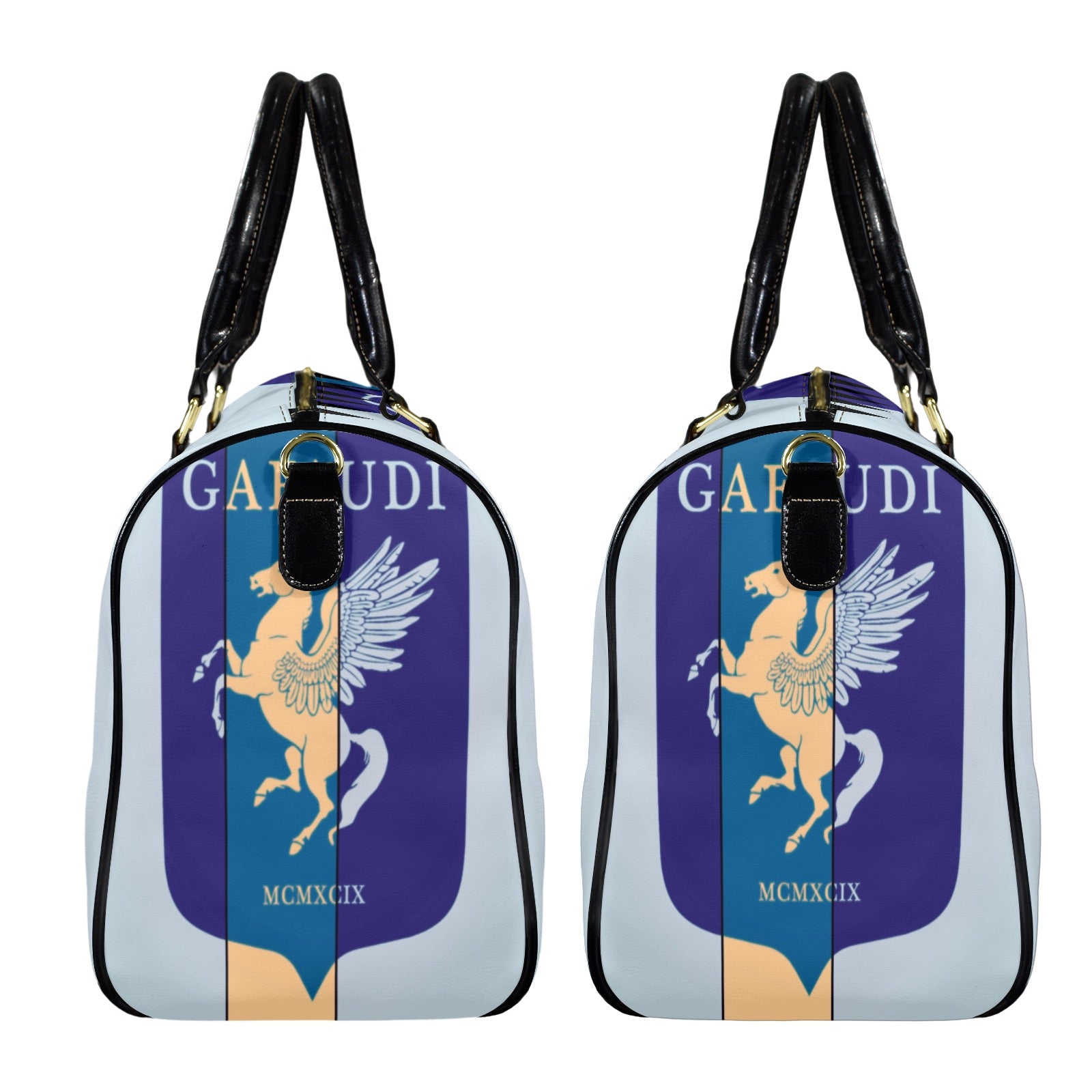GAFAUDI Leather Travel Bag-Small