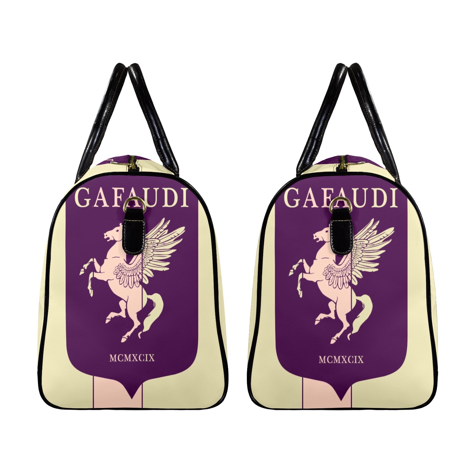 GAFAUDI Leather Travel Bag-Large