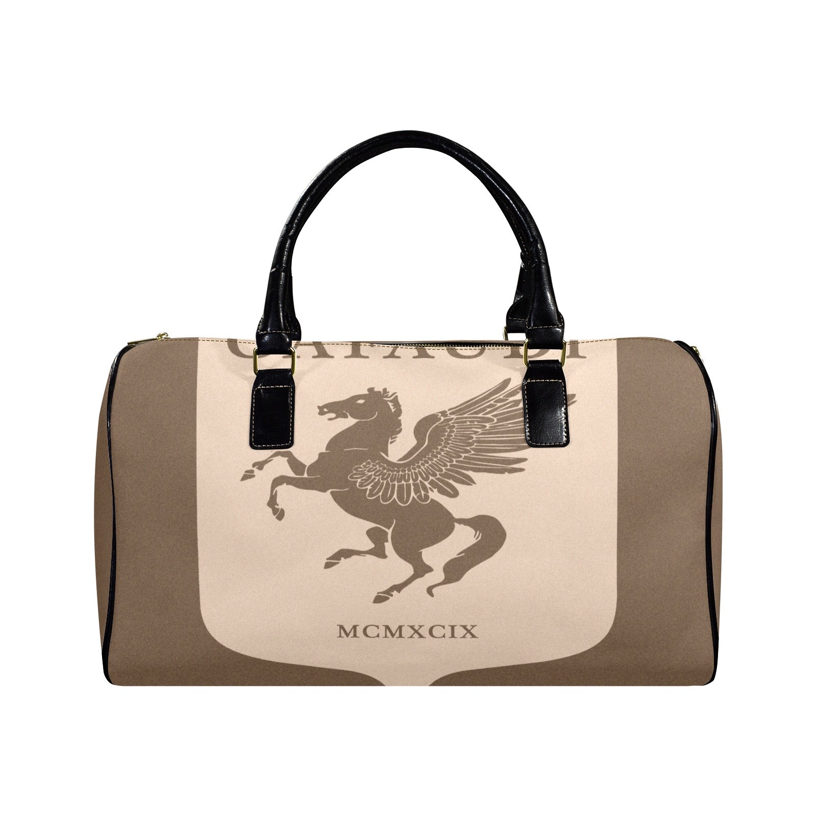 GAFAUDI Leather Travel Bag-Small