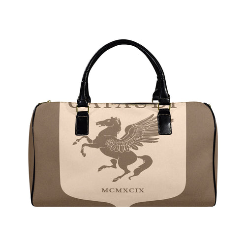 19'inch GAFAUDI Leather Travel Bag-Small