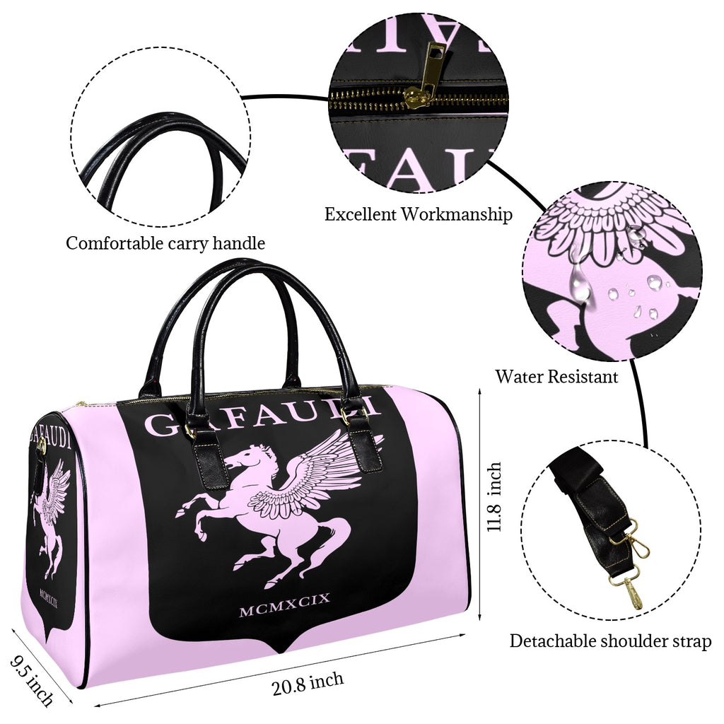 GAFAUDI Leather Travel Bag-Large
