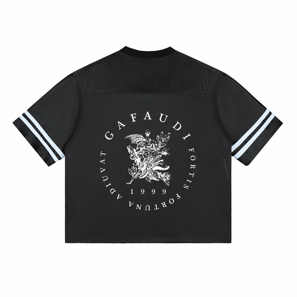 GAFAUDI Taped Mesh T-Shirt