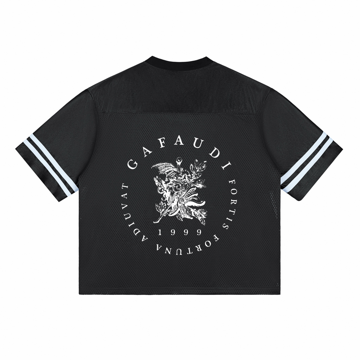 GAFAUDI Taped Mesh T-Shirt