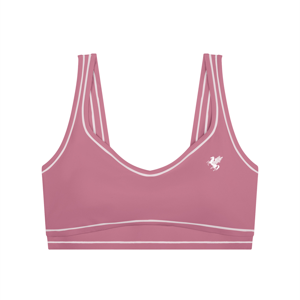 GAFAUDI Women’s Topstitching Yoga Sports Bra