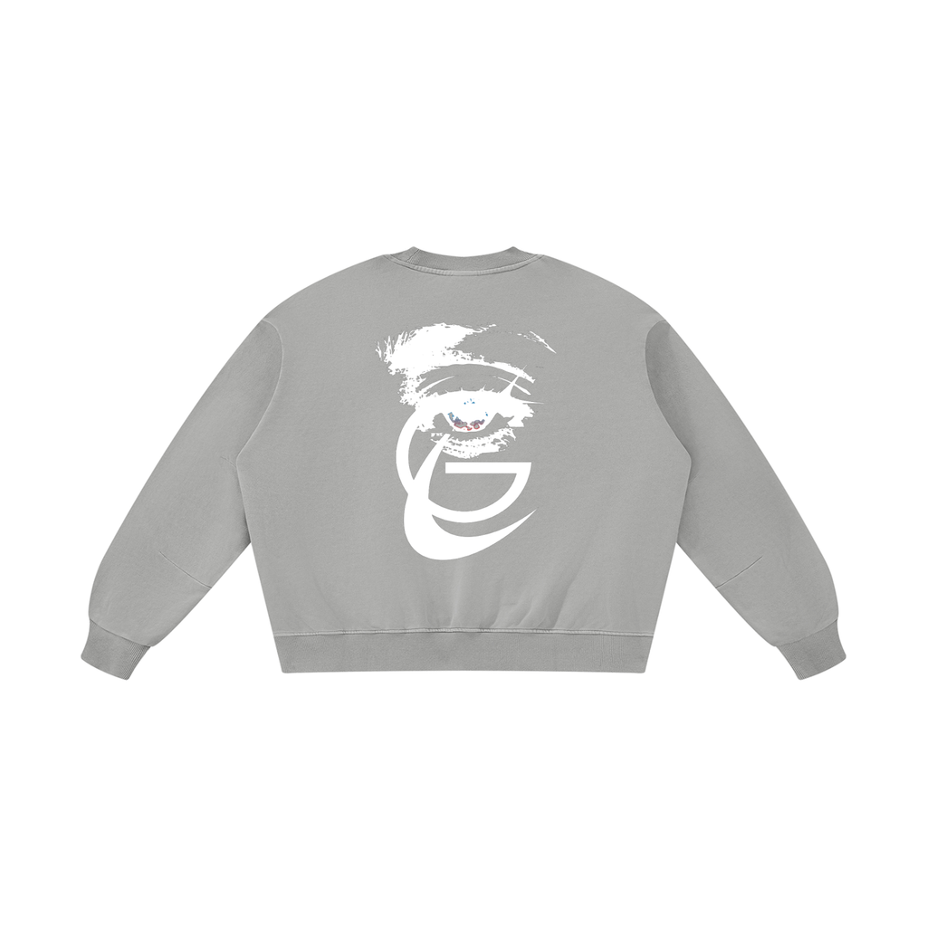 GAFAUDI Unisex Boxy Vintage Washed Sweatshirt