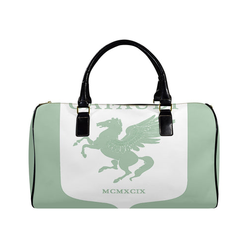 19'inch GAFAUDI Leather Travel Bag-Small