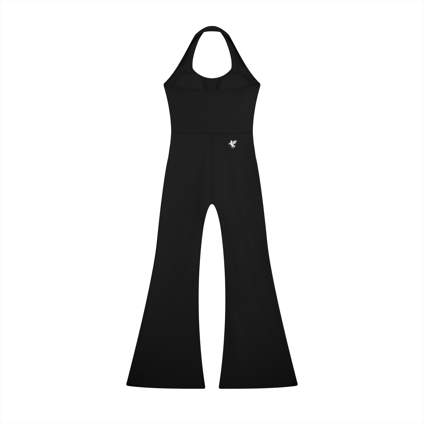 GAFAUDI Women’s Halter Flared Jumpsuit