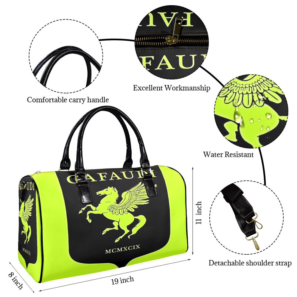 GAFAUDI Leather Travel Bag-Small