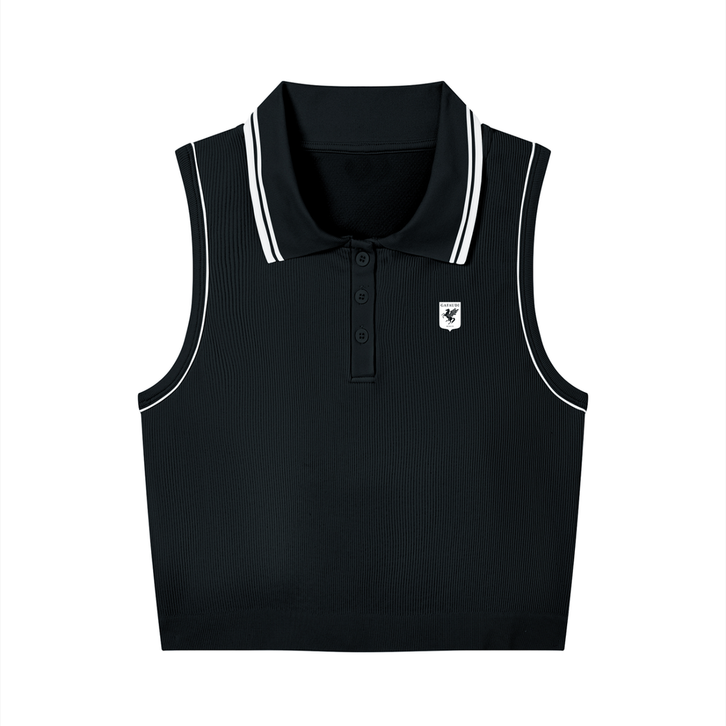 GAFAUDI Women's Polo Yoga Tank Top