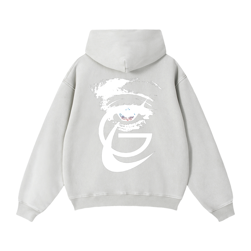 GAFAUDI Zip-Through Boxy Fleece Hoodie