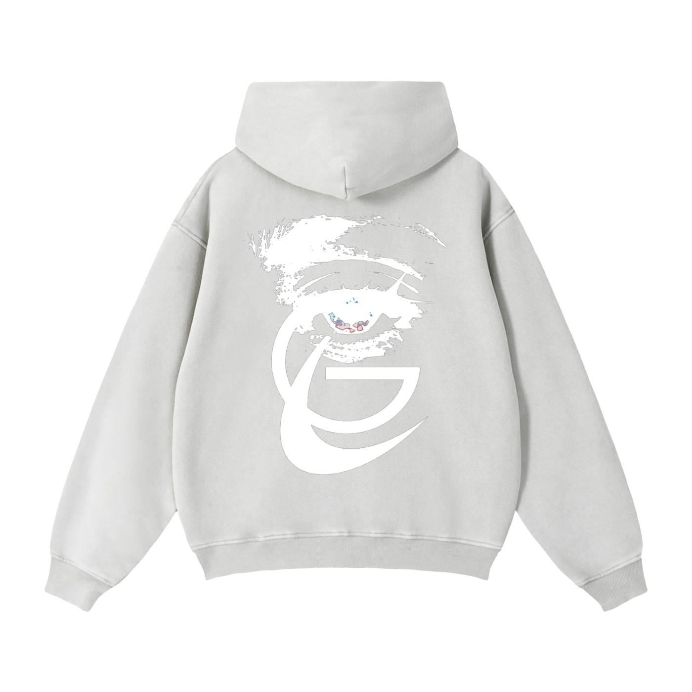 GAFAUDI Zip-Through Boxy Fleece Hoodie