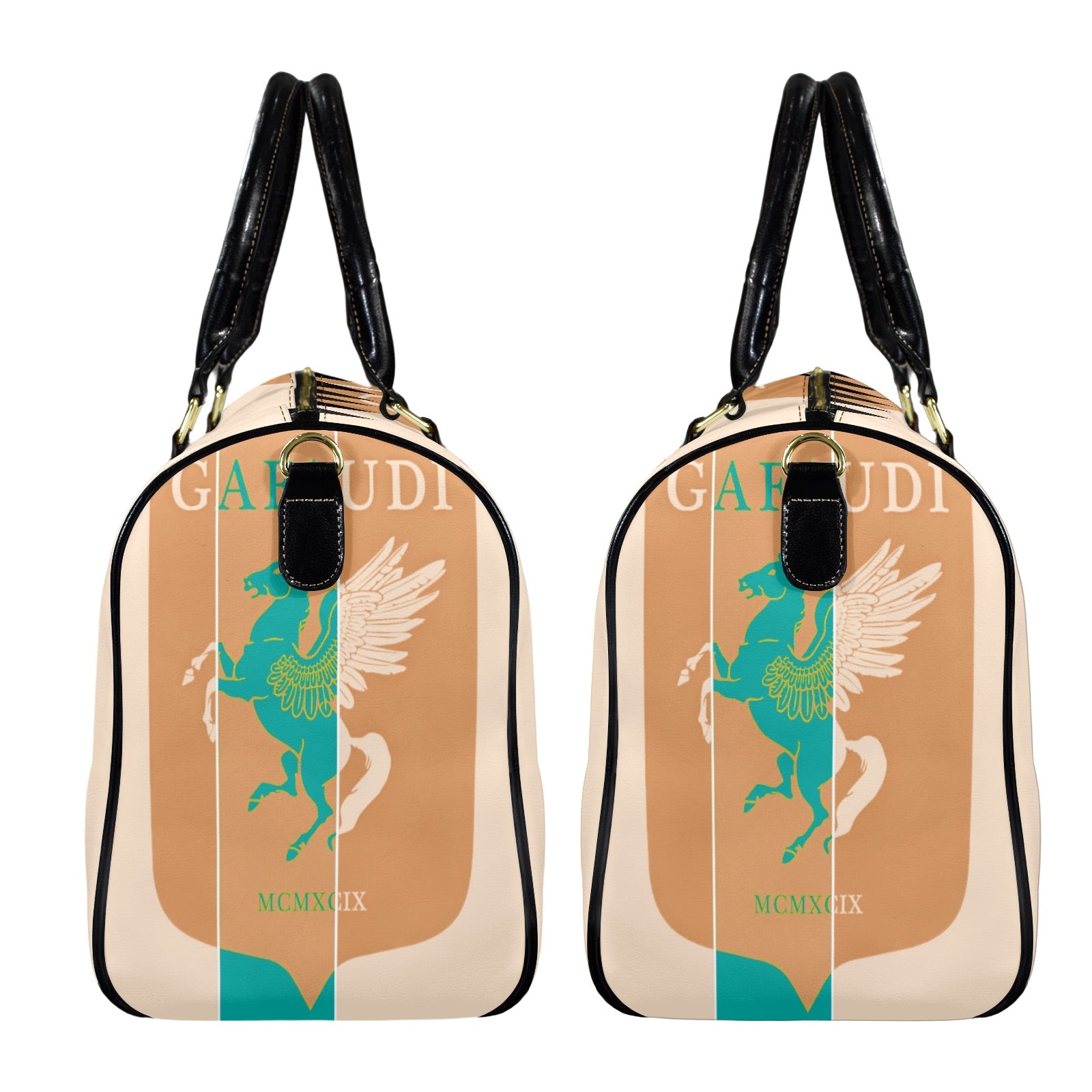 GAFAUDI Leather Travel Bag-Small