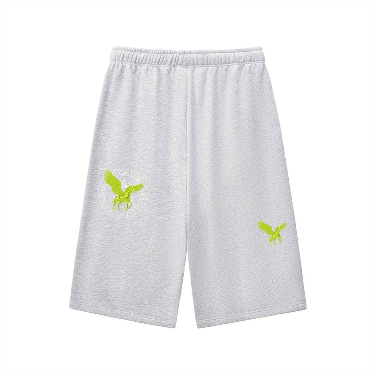 Relaxed Drawstring Three-quarter Sweatpants