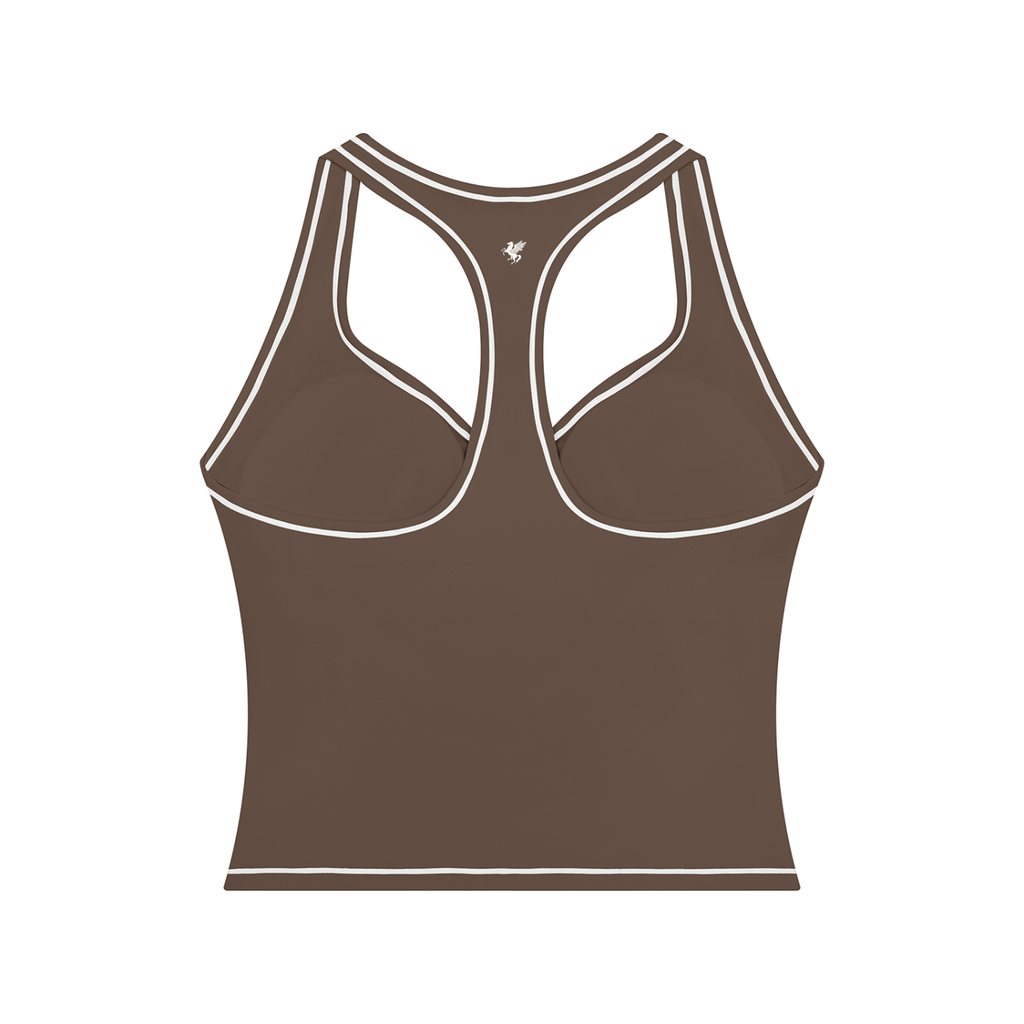 GAFAUDI Women’s Topstitching Yoga Tank Top