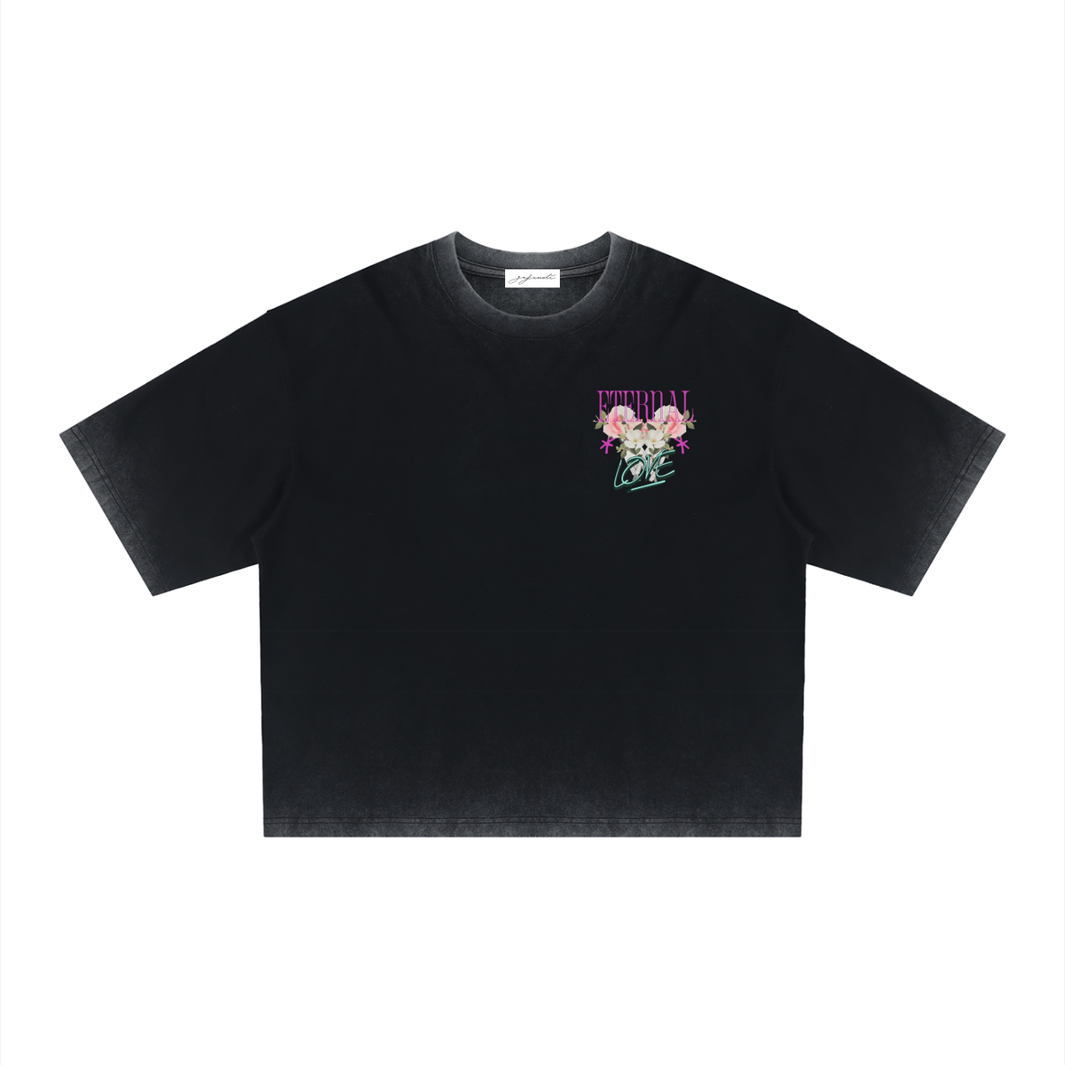 GAFAUDI Unisex Reverse Dyed Boxy T-Shirt