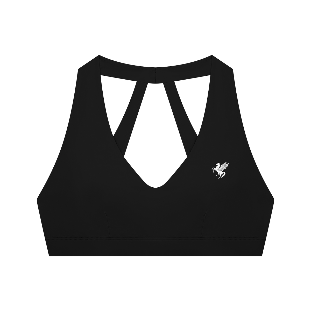GAFAUDI Women's Halter Cropped Sports Bra