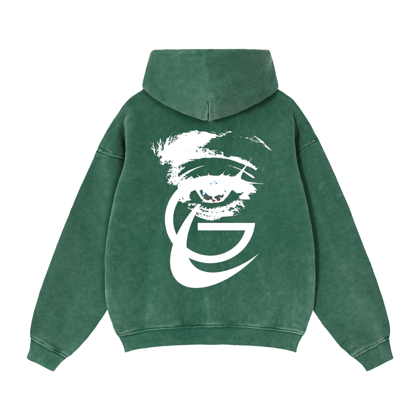 GAFAUDI Zip-Through Boxy Fleece Hoodie