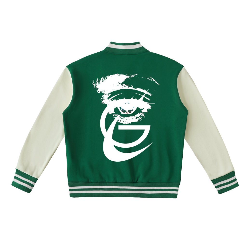 GAFAUDI "Stella Nova" Two-Tone Fleeced Varsity Jacket
