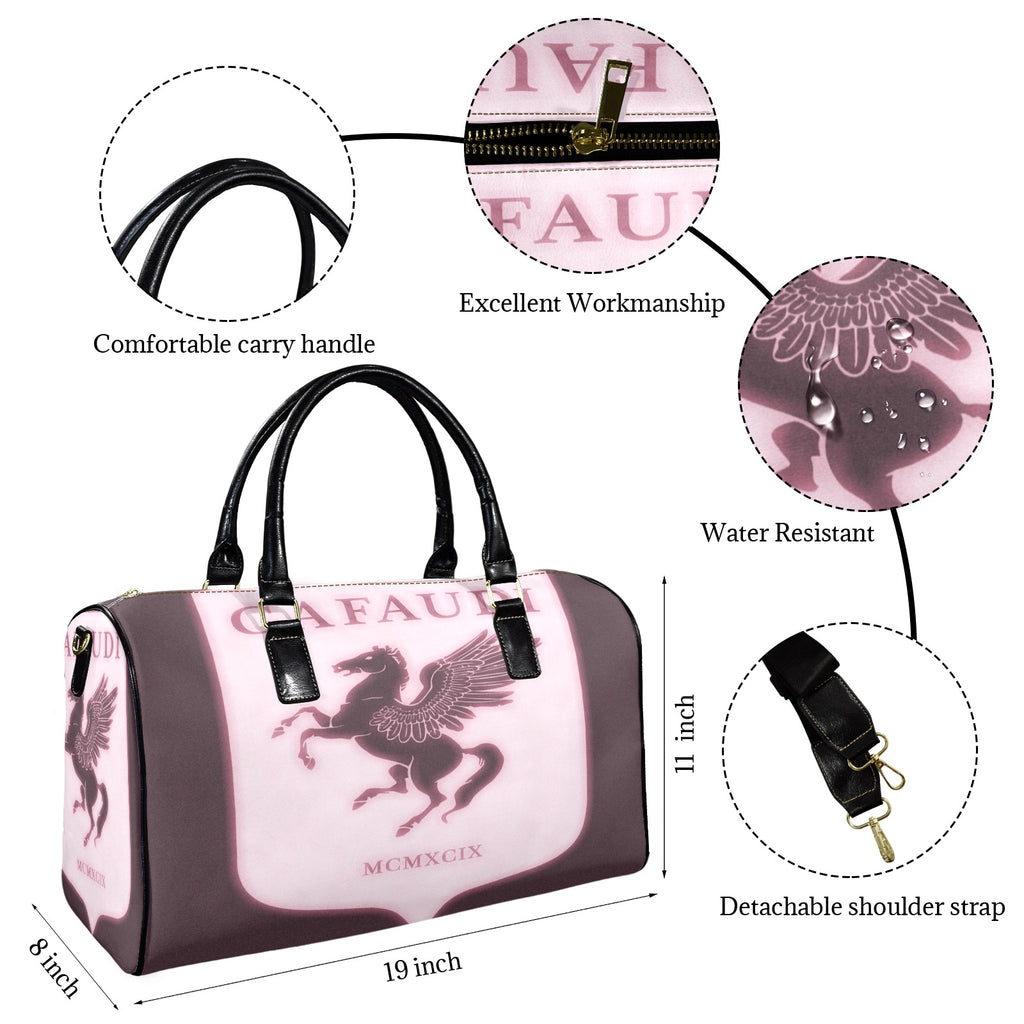 GAFAUDI Leather Travel Bag-Small