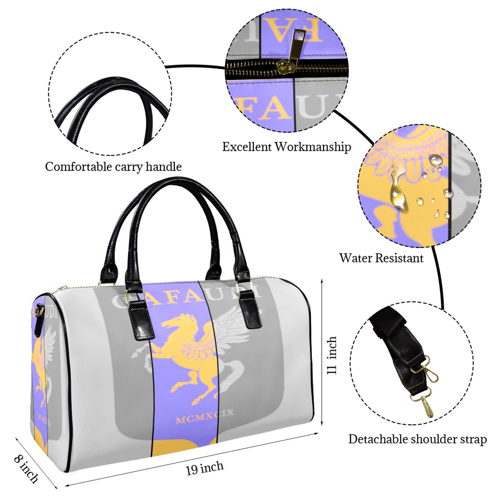 GAFAUDI Leather Travel Bag-Small