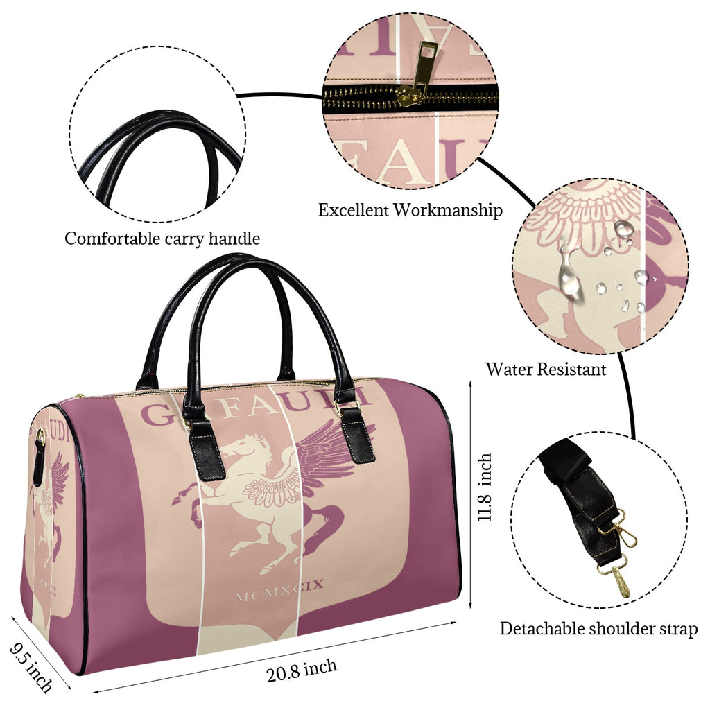 GAFAUDI Leather Travel Bag-Large