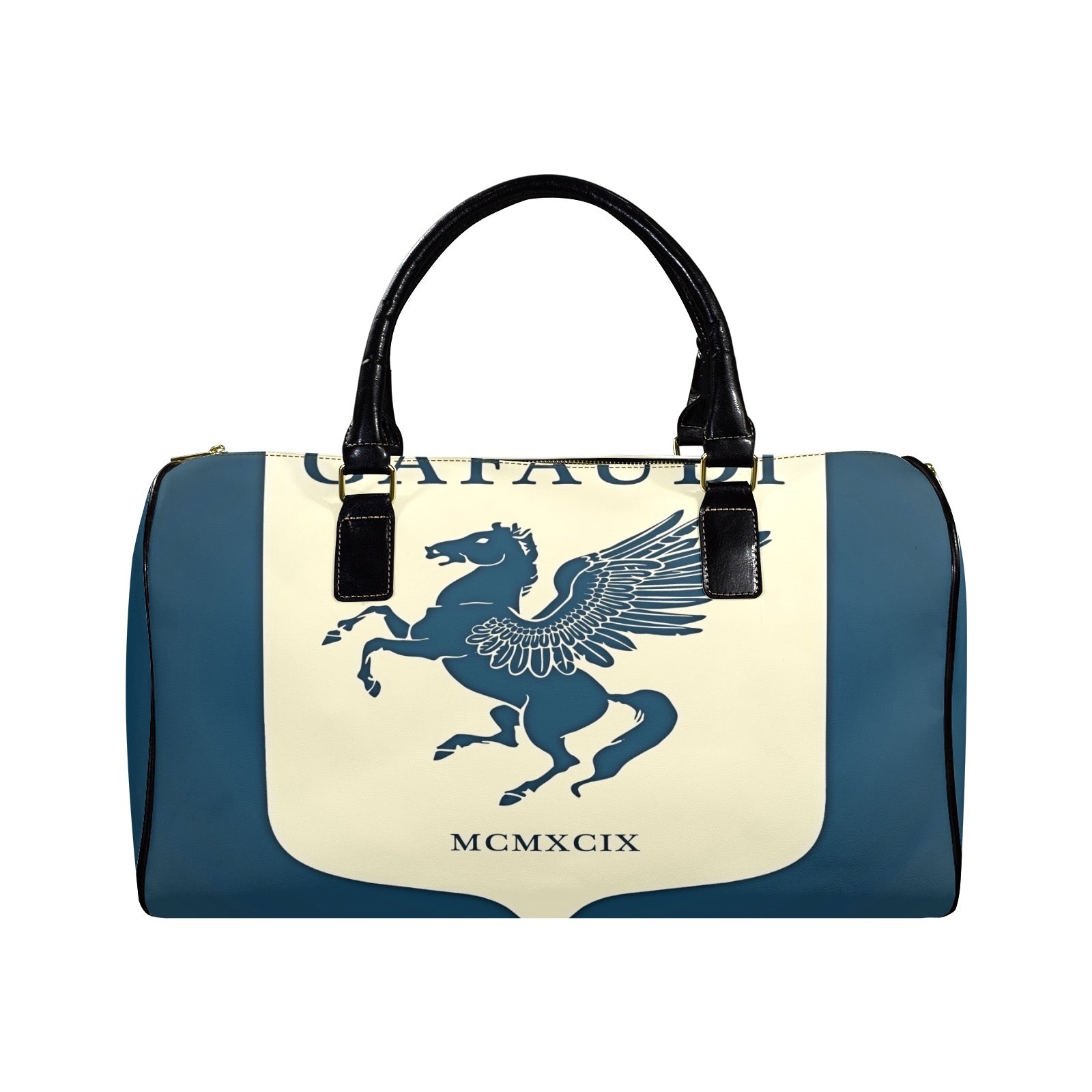 GAFAUDI Leather Travel Bag-Small
