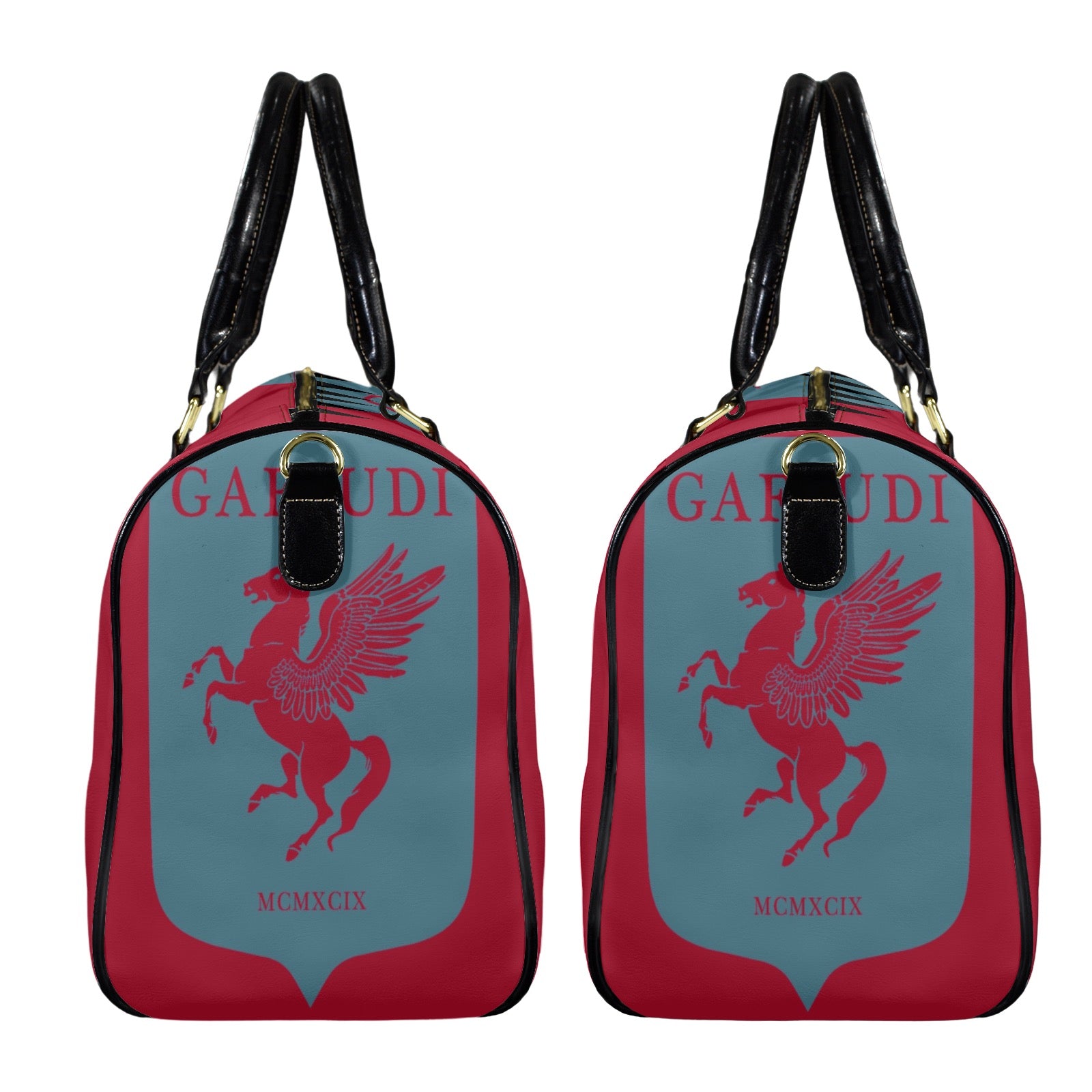 GAFAUDI Leather Travel Bag-Small