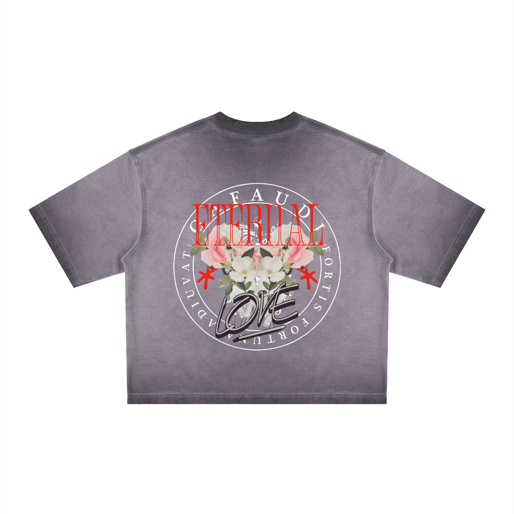 Unisex Reverse Dyed Boxy T-Shirt