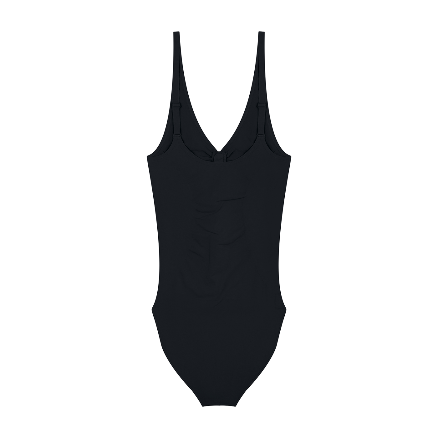 GAFAUDI Women’s Full-Zip Ruched Bodysuit