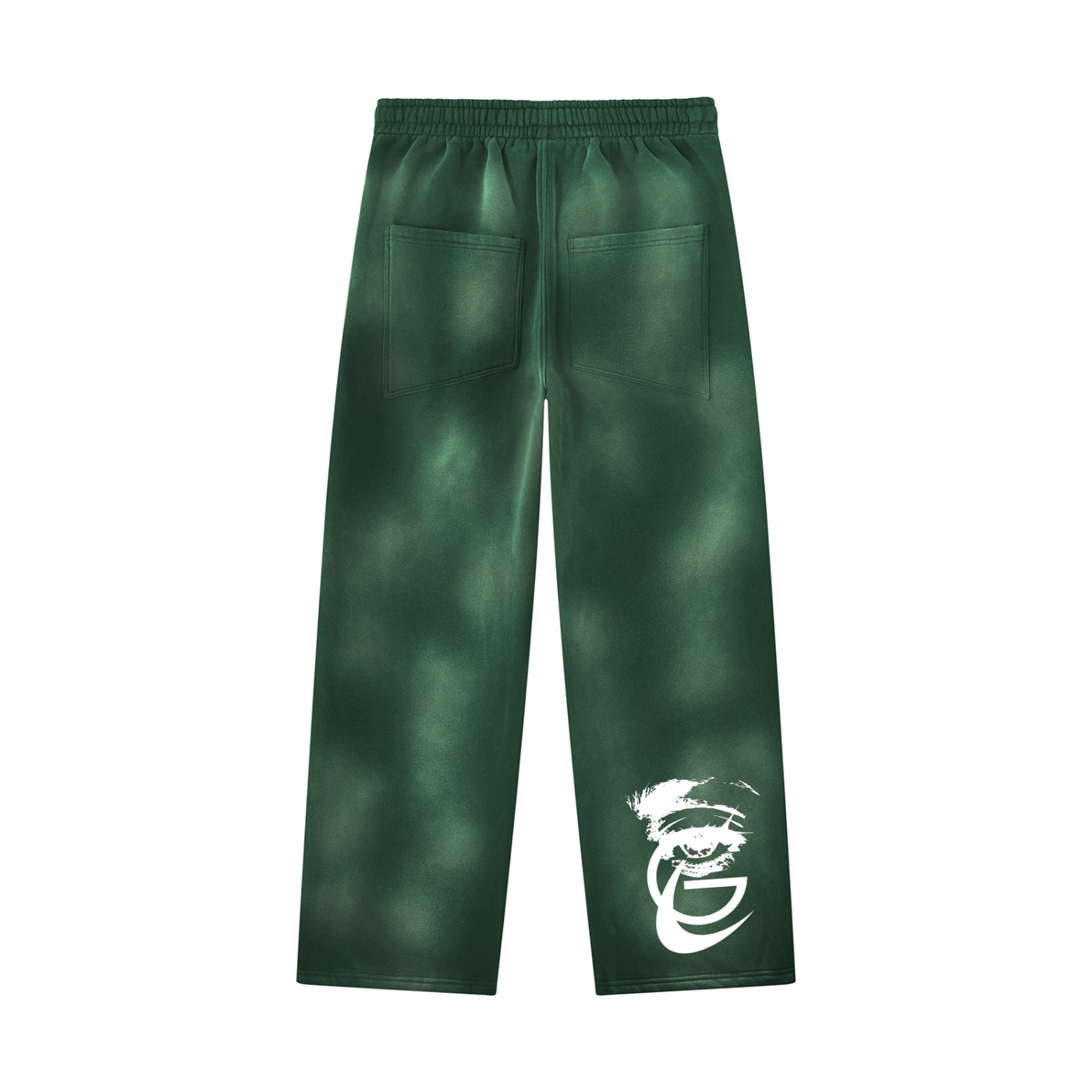 Unisex Sunfade Wide Leg Fleece Sweatpants