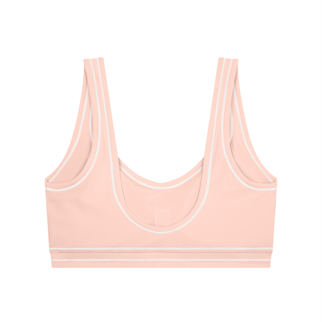 GAFAUDI Women’s Topstitching Yoga Sports Bra