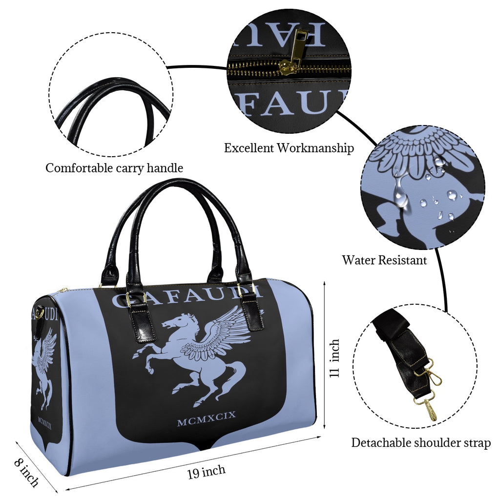 GAFAUDI Leather Travel Bag-Small