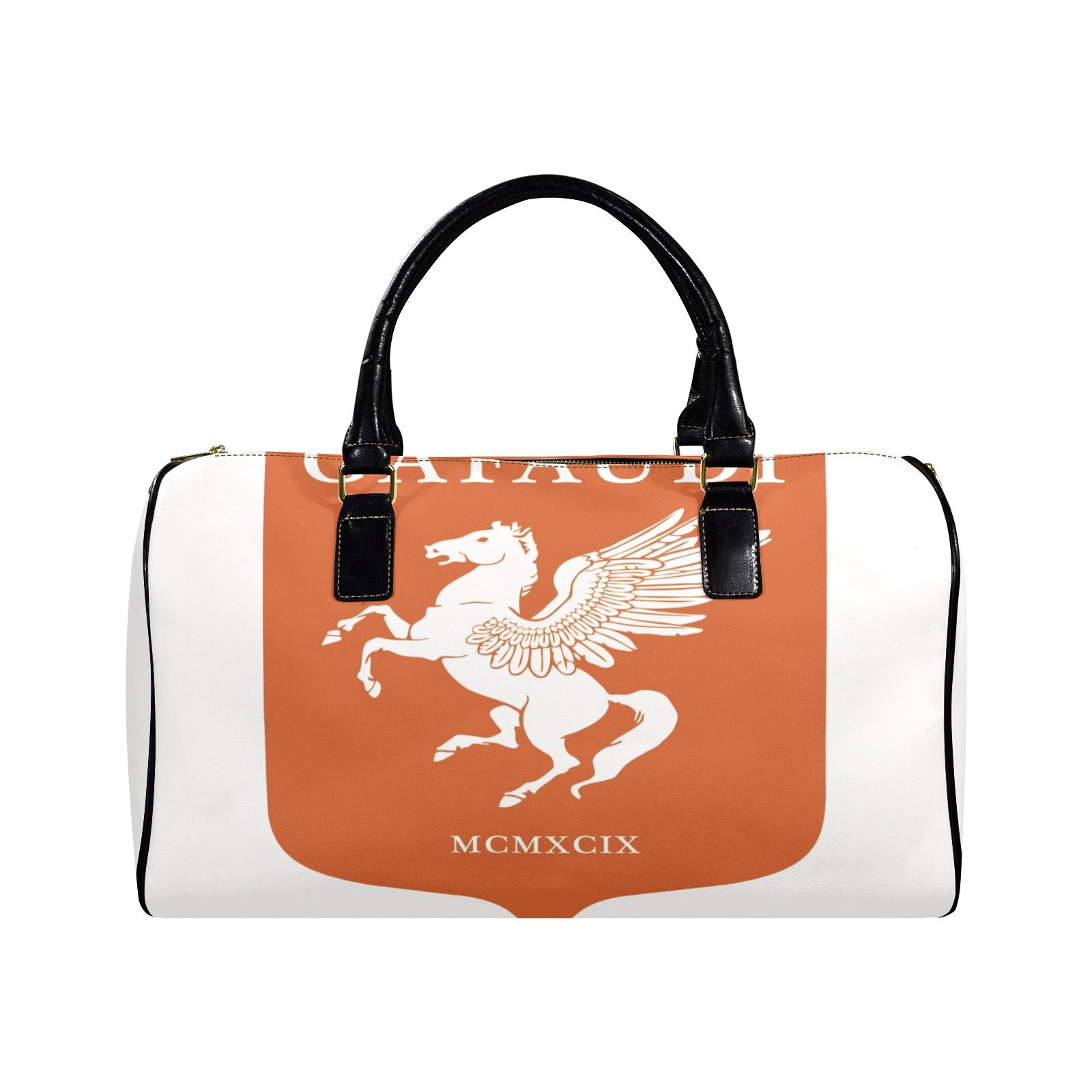 GAFAUDI Leather Travel Bag-Small