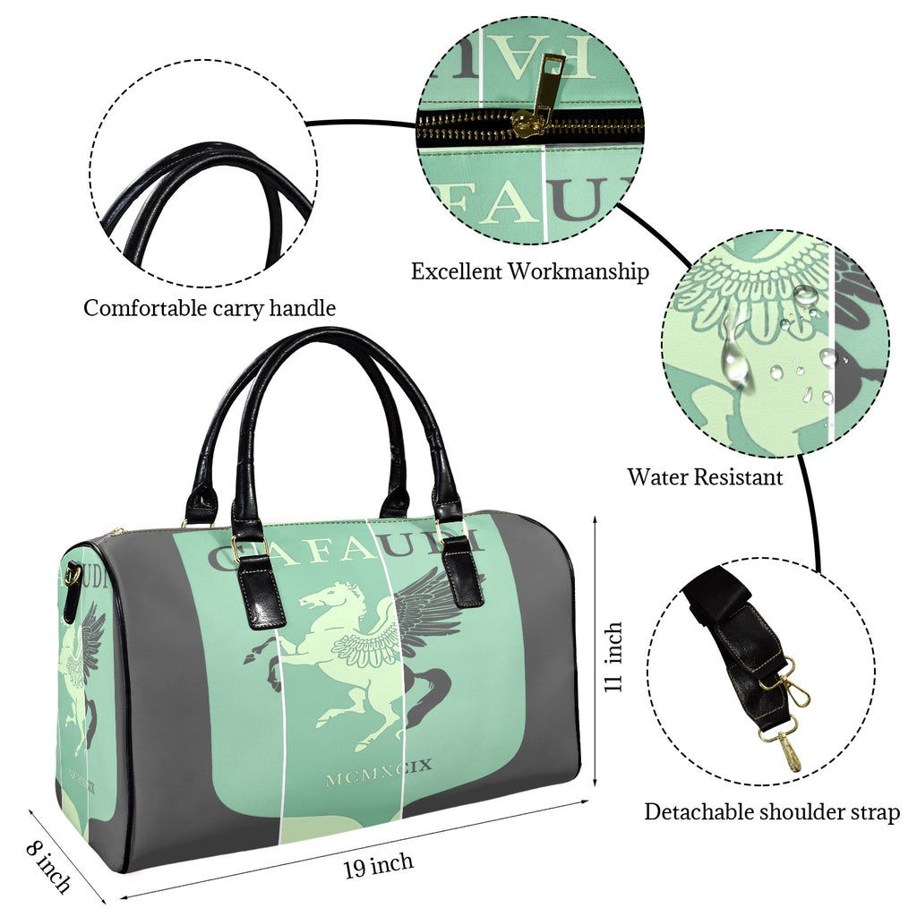 GAFAUDI Leather Travel Bag-Small