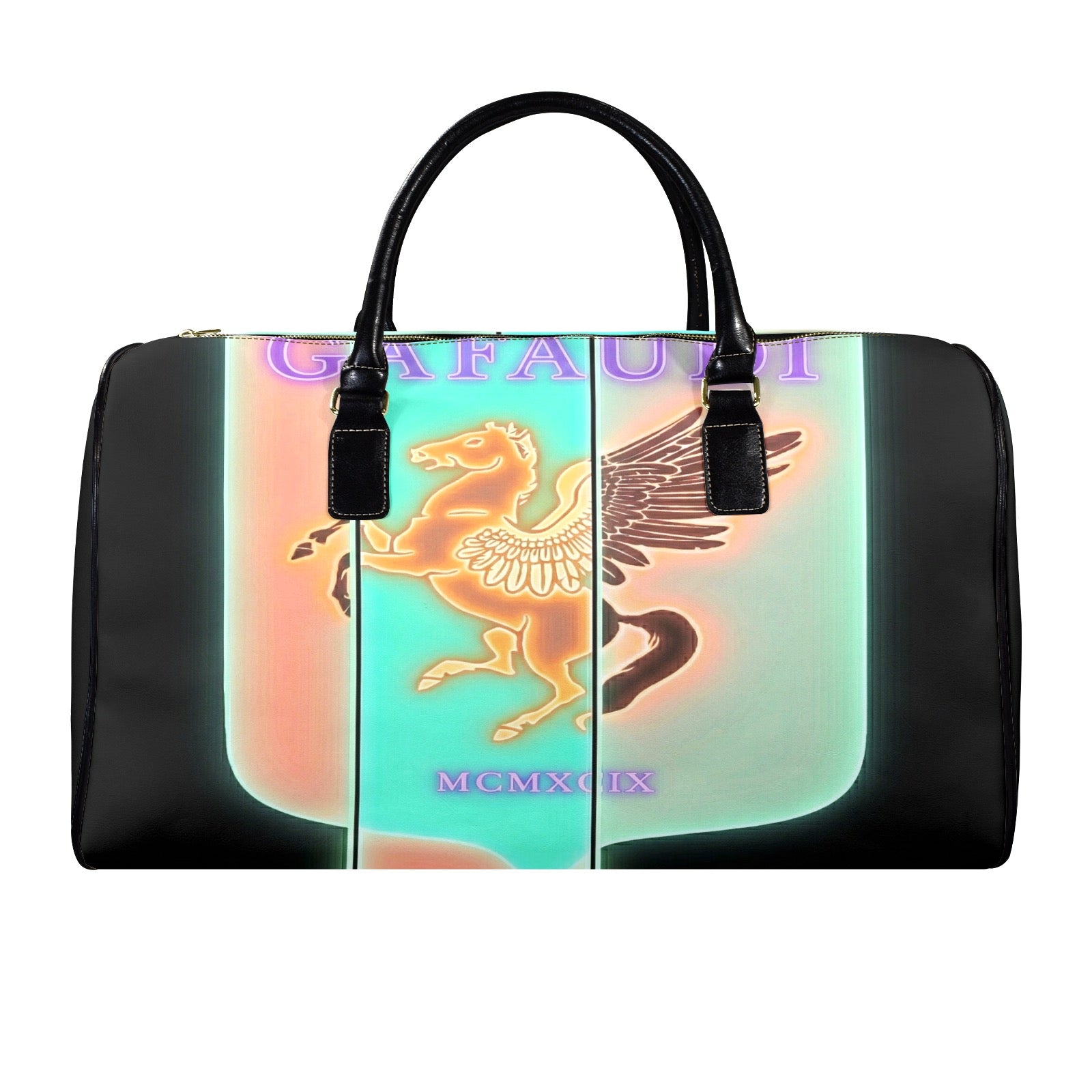 GAFAUDI Leather Travel Bag-Large