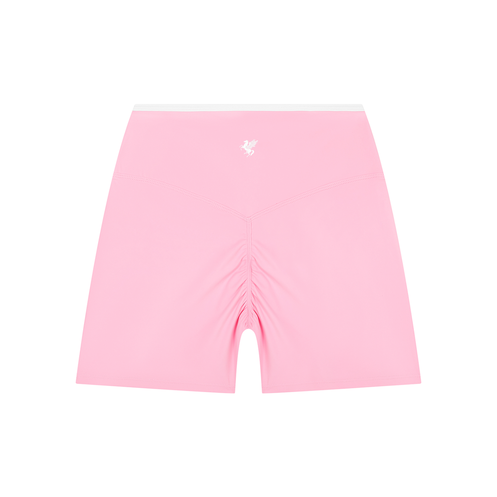 GAFAUDI Women’s High Rise Color Block Yoga Shorts