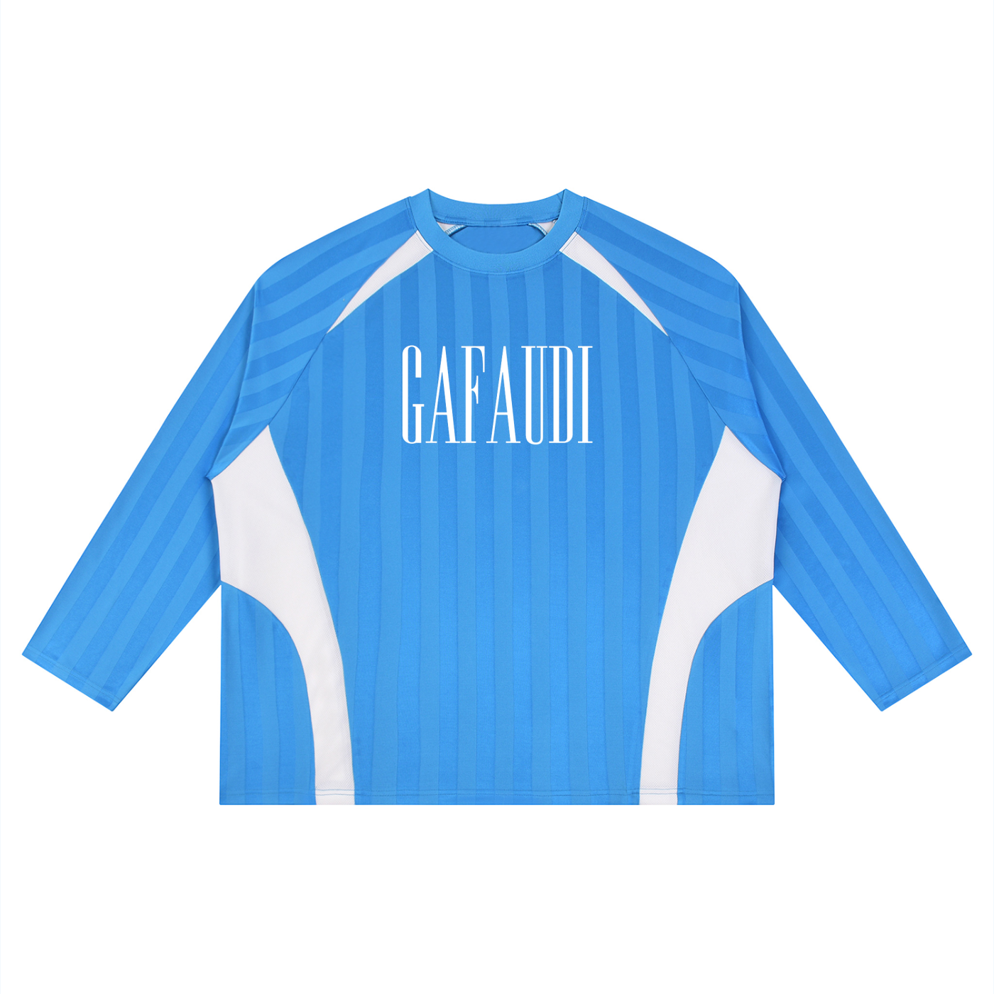 GAFAUDI Unisex Color Block Jacquard Soccer Jersey
