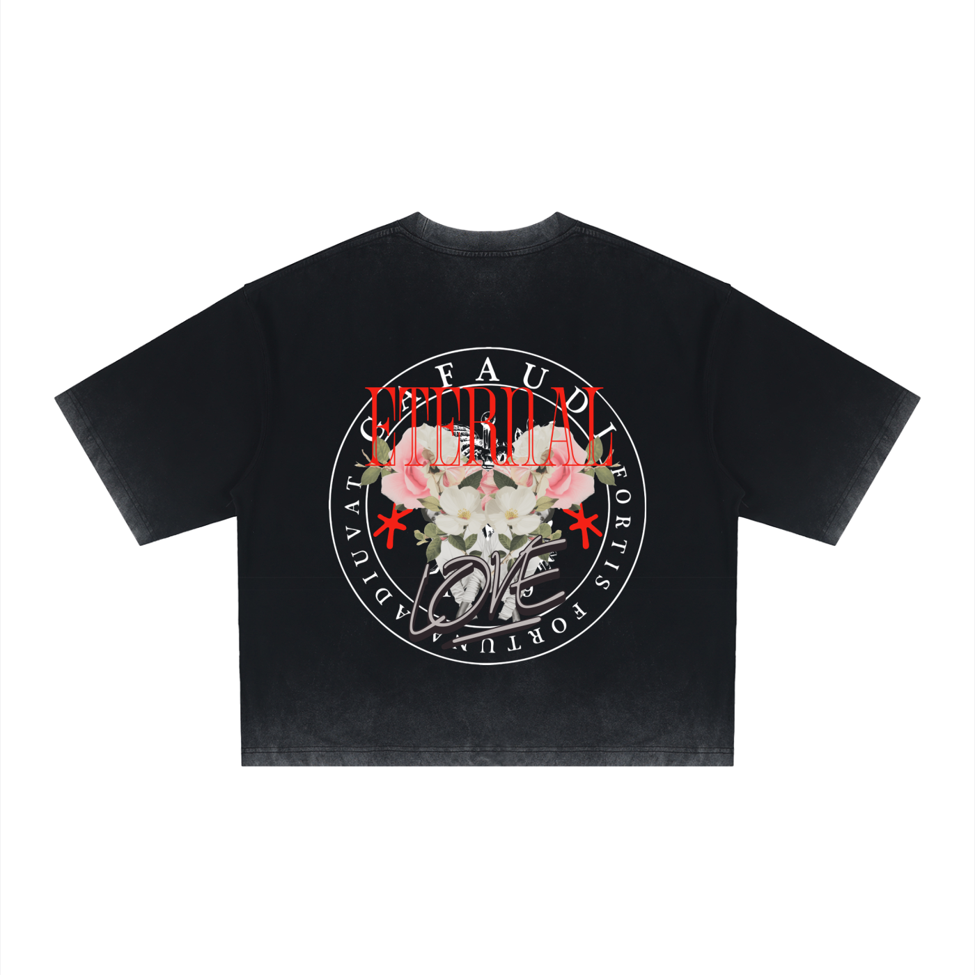 Unisex Reverse Dyed Boxy T-Shirt