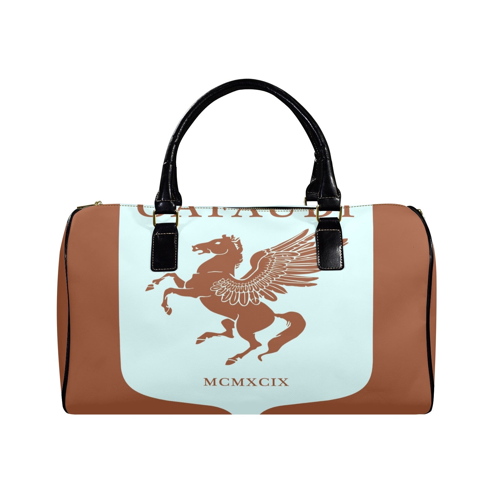 GAFAUDI Leather Travel Bag-Small