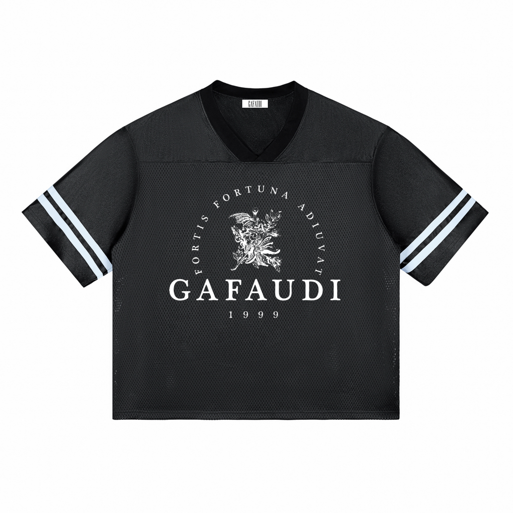 GAFAUDI Taped Mesh T-Shirt